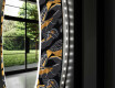 Round Backlit Decorative Mirror LED For The Hallway - Autumn Jungle #9