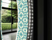 Round Decorative Mirror With LED Lighting For The Bathroom - Abstract Seamless #9