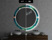 Round Decorative Mirror With LED Lighting For The Bathroom - Tropical #6