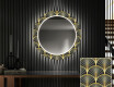 Backlit Decorative Mirror Led For The Hallway - Art Deco #1