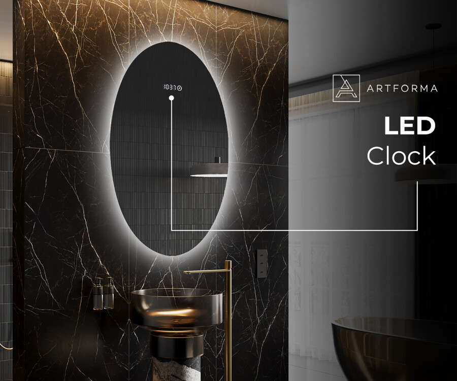 Artforma Backlit LED Bathroom Mirror L226