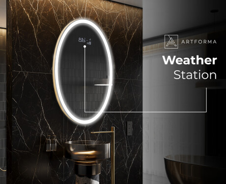 Backlit LED Bathroom Mirror L227 #6