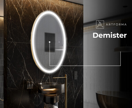 Backlit LED Bathroom Mirror L227 #8