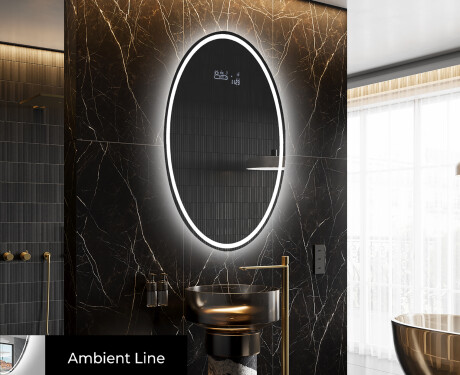 Backlit LED Bathroom Mirror L228
