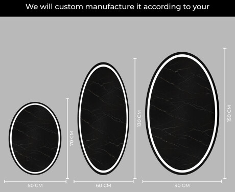 Backlit LED Bathroom Mirror L228 #4