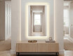 Full length hallway mirror backlit LED L01
