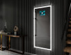 Full length hallway mirror backlit LED L01