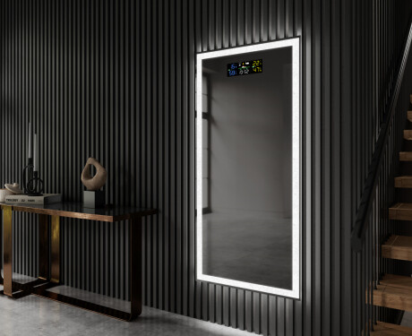 Full length hallway mirror backlit LED L01 #8