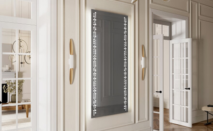 Hallway mirror backlit LED L38