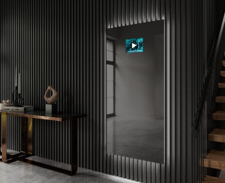 Full length hallway mirror backlit LED L58