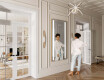 Long wall hallway mirror backlit LED L02 #11
