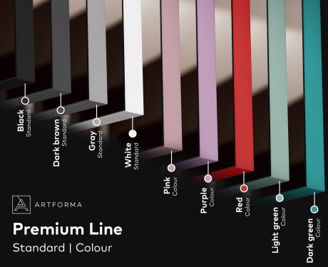 Full length hallway mirror backlit LED L12 #3