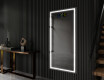 Full length hallway mirror backlit LED L49 #10