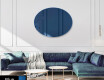 Oval modern decorative mirrors L178 #3