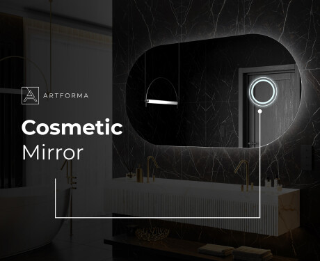 Backlit LED Bathroom Mirror L229 #4