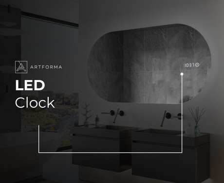 Backlit LED Bathroom Mirror L229 #8