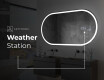 Backlit LED Bathroom Mirror L230 #8