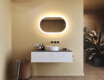 Illuminated bathroom mirror, dual color, touch switch, heating mat #9