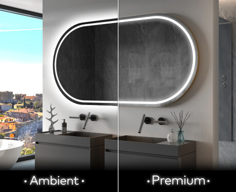 Backlit LED Bathroom Mirror L231