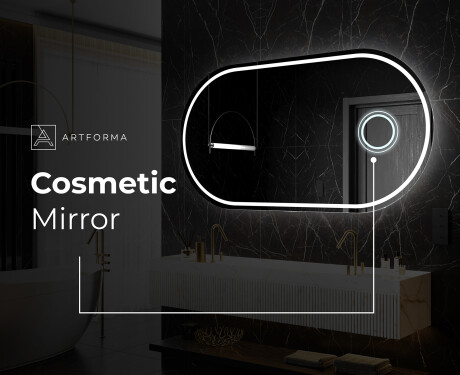Backlit LED Bathroom Mirror L231 #6