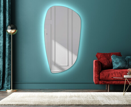 Ornate modern mirror LED I221 #1