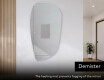 Irregular Mirror LED Lighted decorative design I221 #8