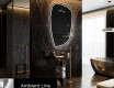 Ornate modern mirror LED I223 #1
