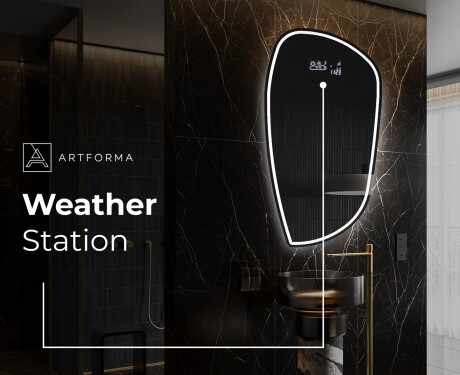 Irregular Mirror LED Lighted decorative design I223 #6