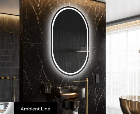 Backlit LED Bathroom Mirror L231