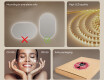 Backlit LED Bathroom Mirror 50x80cm with cool LED color 7000K, warm color 3000K, or neutral color 4500K #5