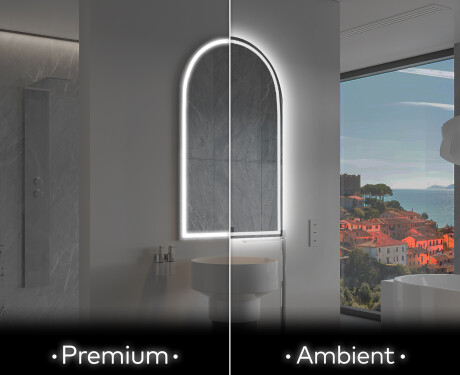 Irregular Mirror LED Lighted decorative design Y223