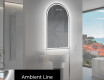 Irregular Mirror LED Lighted decorative design Y223 #3