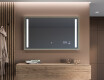 Rectangular Bathroom Mirror With LED Light FrameLine L02 #12