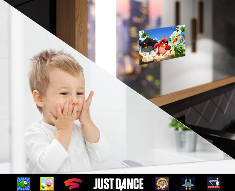 Rectangular Bathroom Mirror With LED Light FrameLine L02 #9