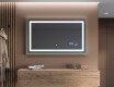 Rectangular Bathroom Mirror With LED Light FrameLine L15 #12