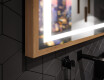 Rectangular Bathroom Mirror With LED Light FrameLine L15 #3