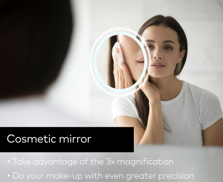 Rectangular Bathroom Mirror With LED Light FrameLine L23 #10