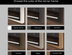 Rectangular Bathroom Mirror With LED Light FrameLine L23 #2