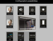 Rectangular Bathroom Mirror With LED Light FrameLine L23 #7