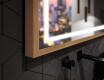 Rectangular Bathroom Mirror With LED Light FrameLine L49 #3