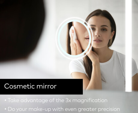 Rectangular Bathroom Mirror With LED Light FrameLine L61 #10