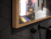 Rectangular Bathroom Mirror With LED Light FrameLine L134 #3