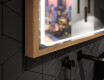 Rectangular Bathroom Mirror With LED Light FrameLine L137 #3