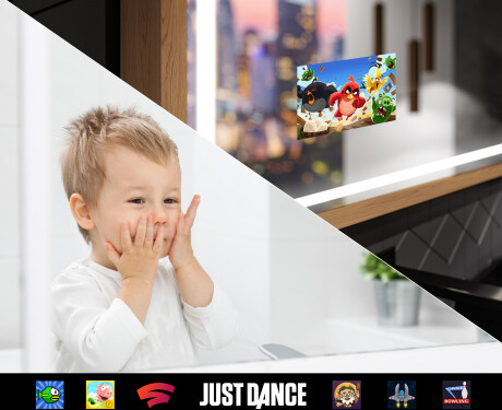 Rectangular Bathroom Mirror With LED Light FrameLine L137 #9