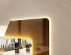 Designer Backlit LED Bathroom Mirror - Retro #2