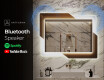 Designer Backlit LED Bathroom Mirror - Retro #7