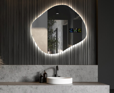 Irregular Mirror LED Lighted decorative design R221 #6