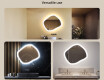 Bathroom mirror with lighting, dual-color light, touch switch, heating pad #2