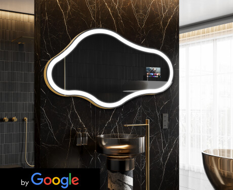 Irregular Magic Mirror LED Lighted C222 Google