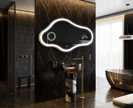 Irregular Magic Mirror LED Lighted C222 Google #7